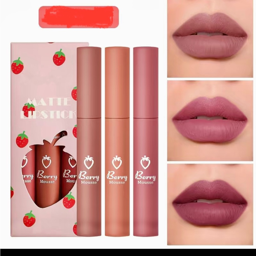 Matte lipsticks